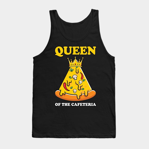 Pizza Queen Tank Top by TomCage